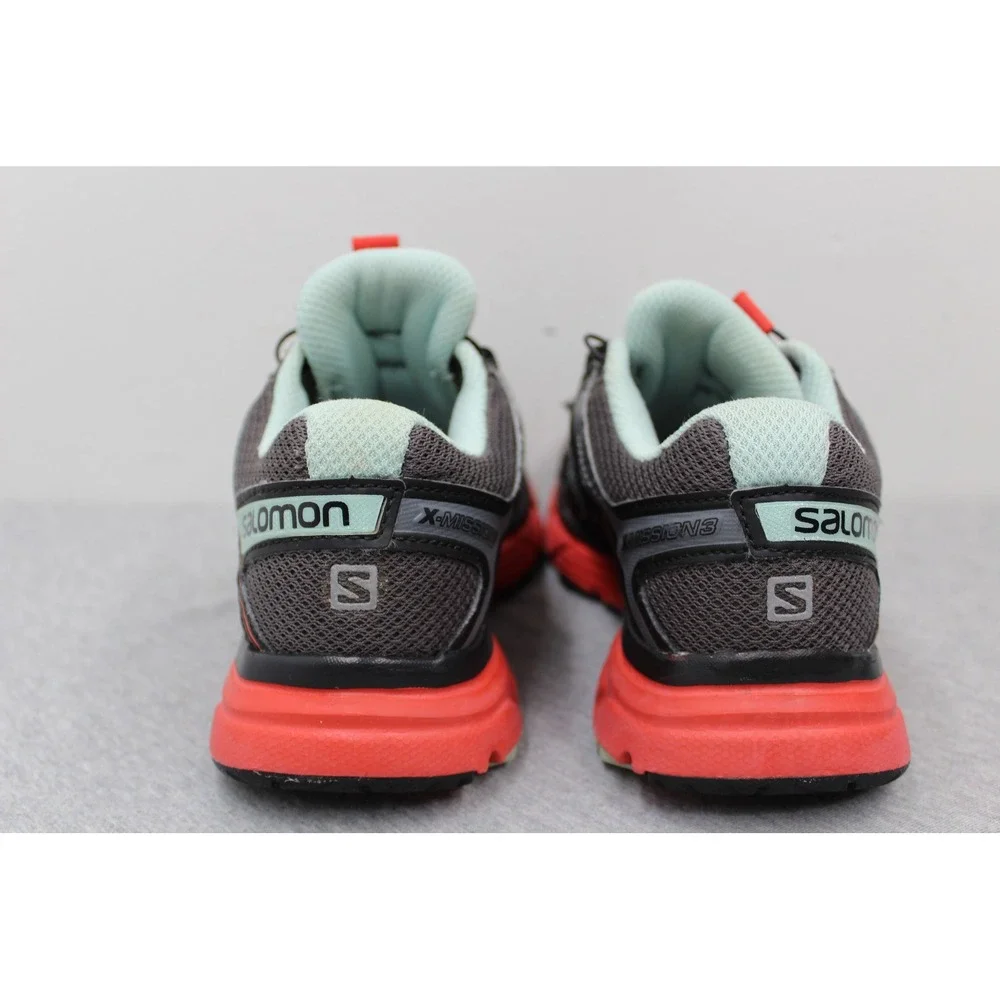 Salomon Shoes Mens‎ 6 Grey X-Mission 3 Trail Running Sneakers 404738 Low Top